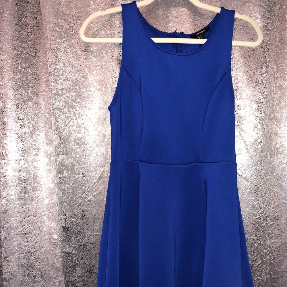 Royal Blue Dress